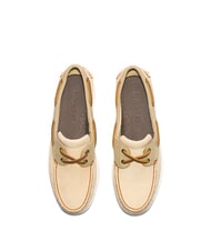 TIMBERLAND CLASSIC BOAT  Boat shoes with stitching light yellow nubuck - Men&rsquo;s shoes - 5