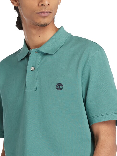 MILLERS RIVER Pique polo sea pine - Polo shirt