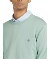TIMBERLAND WILLIAMS RIVER Crewneck sweater granite green - Men's Sweaters - 3