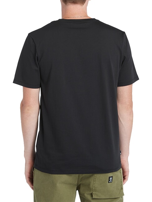 KENNEBEC RIVER TREE LOGO Cotton T-shirt BLACK - T-shirt