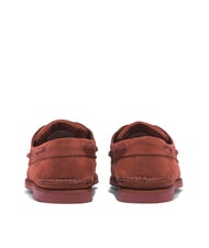 TIMBERLAND CLASSIC BOAT Suede boat shoes dark red nubuck - Men’s shoes - 4
