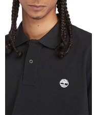 TIMBERLAND MILLERS RIVER Pique polo BLACK - Polo shirt - 3