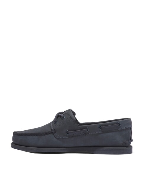 CLASSIC BOAT  Suede boat shoes dark blue nubuck - Men’s shoes