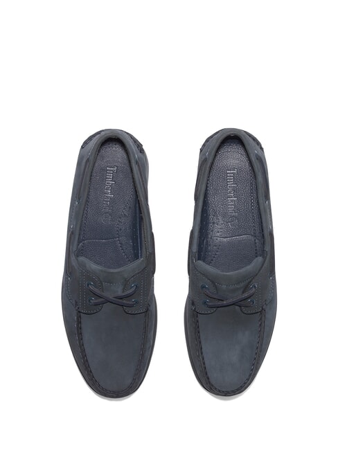 CLASSIC BOAT  Suede boat shoes dark blue nubuck - Men’s shoes