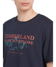 TIMBERLAND TFO SS OUTDOOR  Cotton T-Shirt dark sapphire - T-shirt - 3