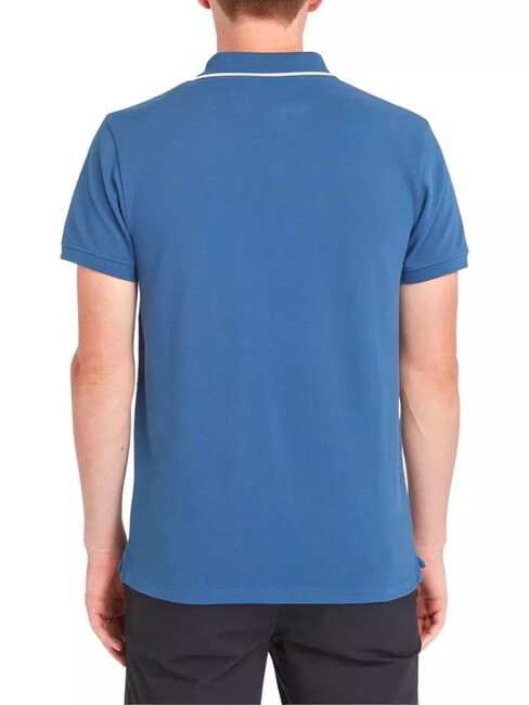 JACQUARD YD  Short sleeve polo shirt dark denim - Polo shirt