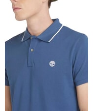 TIMBERLAND JACQUARD YD  Short sleeve polo shirt dark denim - Polo shirt - 3