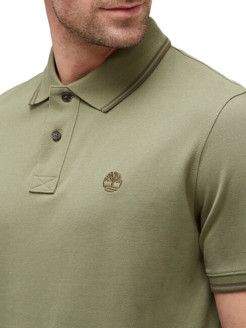 MILLERS RIVER  Short-sleeved polo shirt cassel earth - Polo shirt