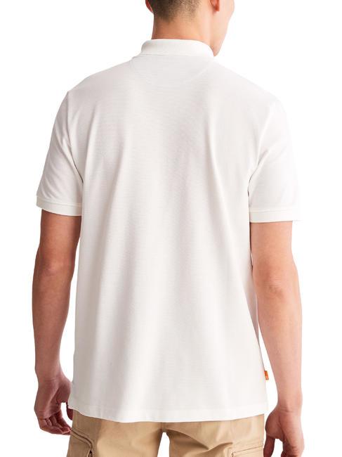 MILLERS RIVER Pique polo white - Polo shirt