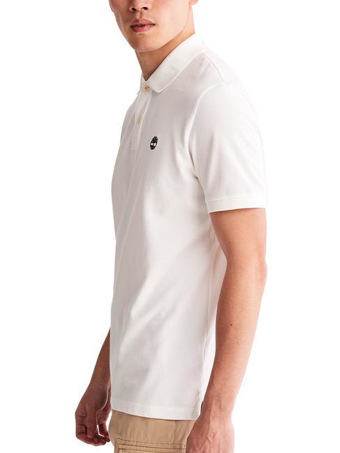 MILLERS RIVER Pique polo white - Polo shirt