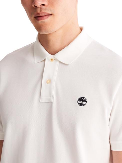 MILLERS RIVER Pique polo white - Polo shirt
