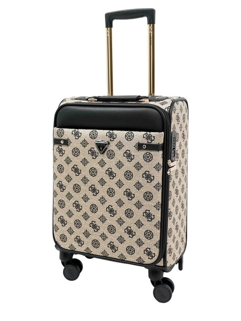 BEYZA 18 Trolley Hand Luggage black logo - Hand luggage