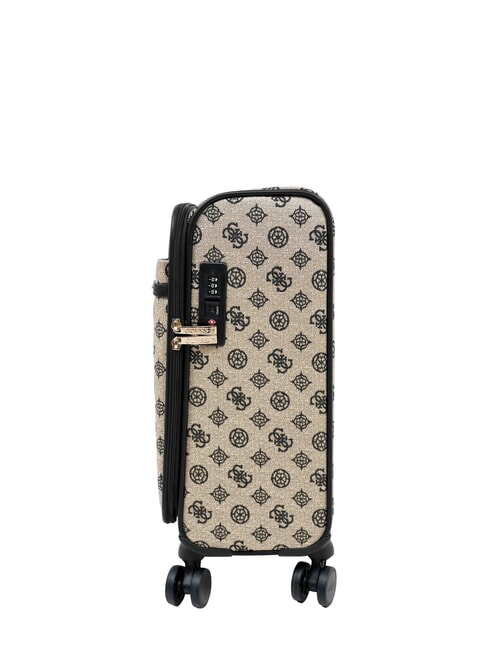 BEYZA 18 Trolley Hand Luggage black logo - Hand luggage