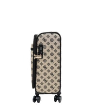 GUESS BEYZA 18 Trolley Hand Luggage black logo - Hand luggage - 4