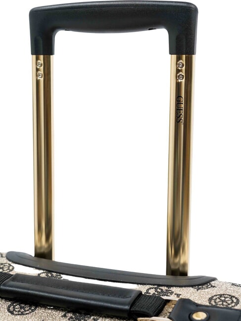 BEYZA 18 Trolley Hand Luggage black logo - Hand luggage