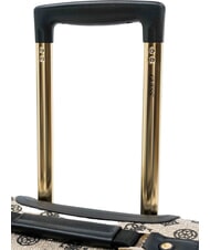 GUESS BEYZA 18 Trolley Hand Luggage black logo - Hand luggage - 5