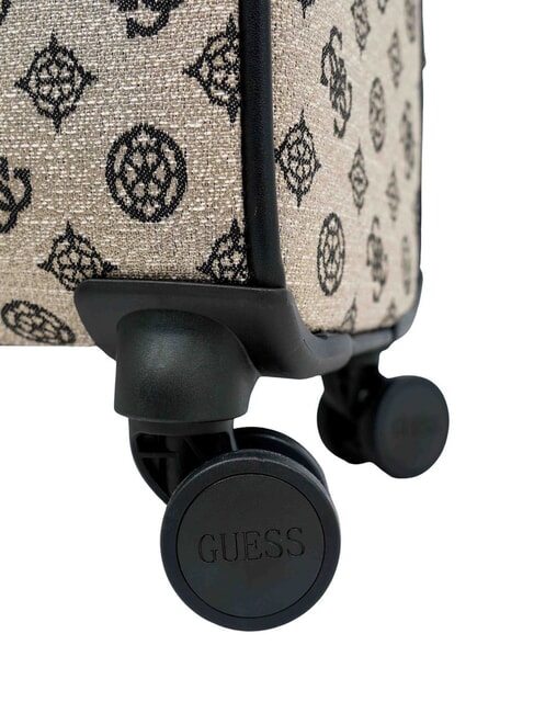 BEYZA 18 Trolley Hand Luggage black logo - Hand luggage