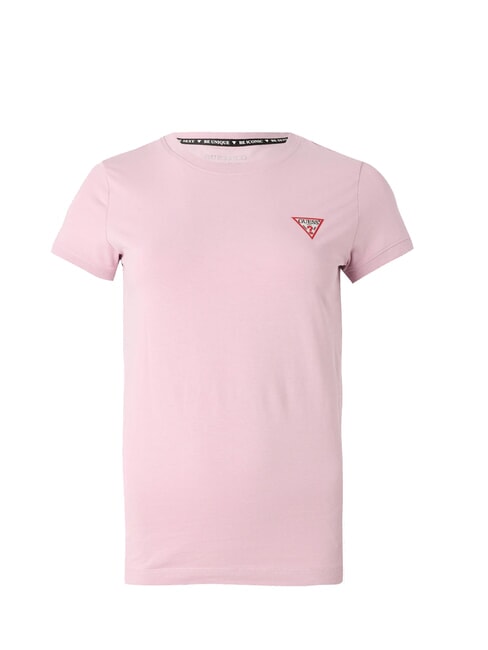 MINI TRIANGLE Slim fit T-shirt lilac cream - T-shirt