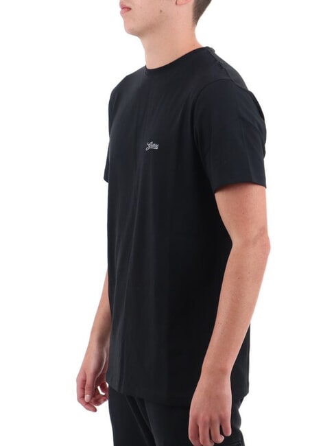 BASIC PIMA Stretch cotton T-shirt jetbla - T-shirt