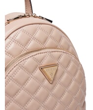 GUESS GIULLY Quilted backpack 2 compartments light beige - Women&rsquo;s Bags - 5