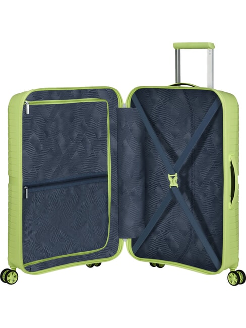Trolley AIRCONIC, medium size, light electric lime - Rigid Trolley Cases