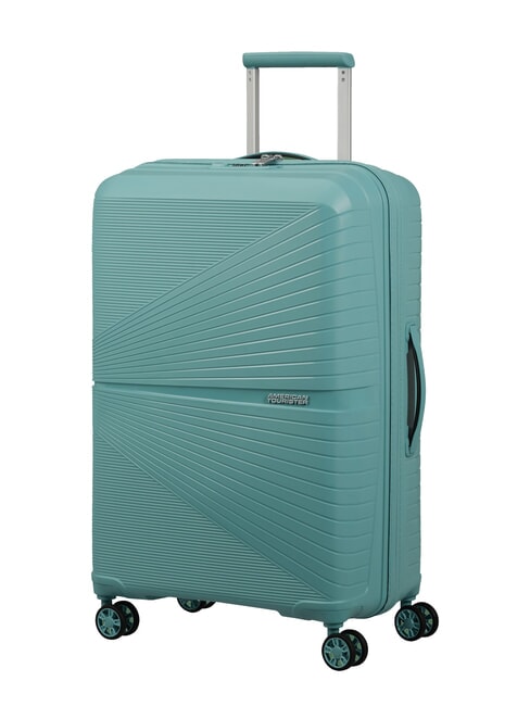 Trolley AIRCONIC, medium size, light dusty turquoise - Rigid Trolley Cases