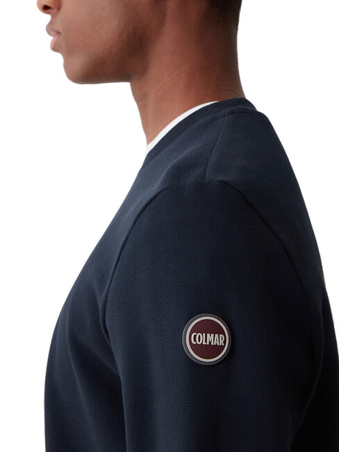 COMMUTE Cotton crewneck sweatshirt navy blue - Sweatshirts