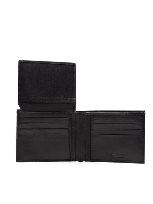 VERTIGO Leather wallet with flap black - Men’s Wallets