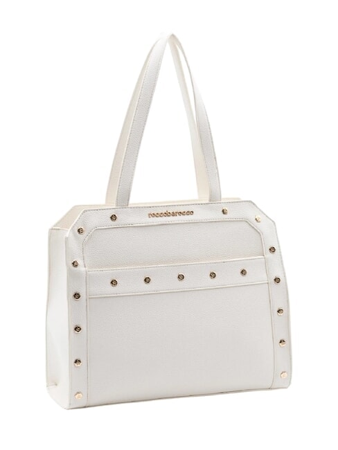 GRACE Shoulder bag with studs White - Women&rsquo;s Bags