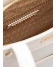 ROCCOBAROCCO GRACE Shoulder bag with studs White - Women&rsquo;s Bags - 3