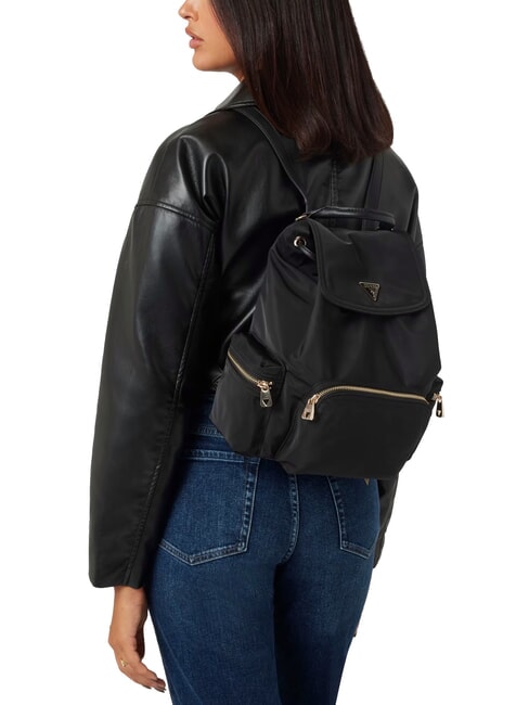 ECO GEMMA Backpack Woman BLACK - Women’s Bags