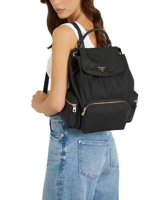 ECO GEMMA Backpack Woman BLACK - Women’s Bags