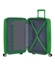 AMERICAN TOURISTER SOUNDBOX SPINNER Medium trolley, expandable grass green - Rigid Trolley Cases - 2