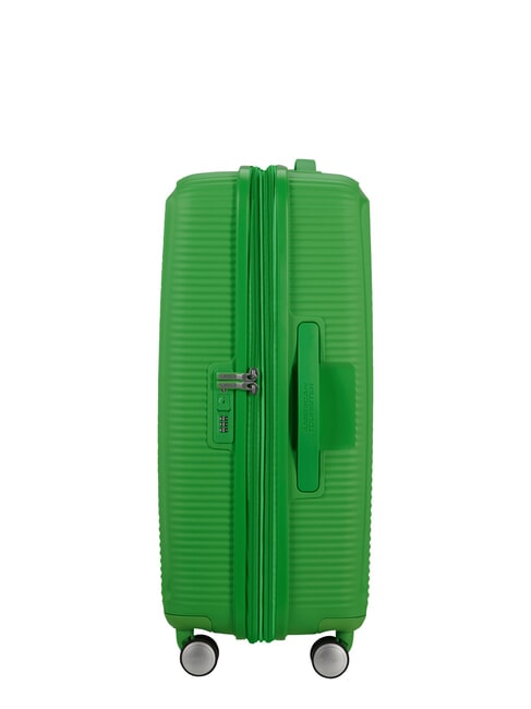 SOUNDBOX SPINNER Medium trolley, expandable grass green - Rigid Trolley Cases