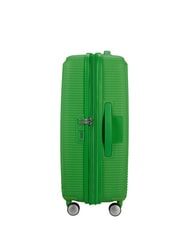 AMERICAN TOURISTER SOUNDBOX SPINNER Medium trolley, expandable grass green - Rigid Trolley Cases - 4