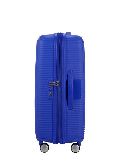 SOUNDBOX SPINNER Medium trolley, expandable COBALT - Rigid Trolley Cases