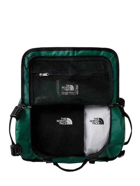 BASE CAMP XS Travel Bag / Backpack evergreen/tnf black - Duffle bags