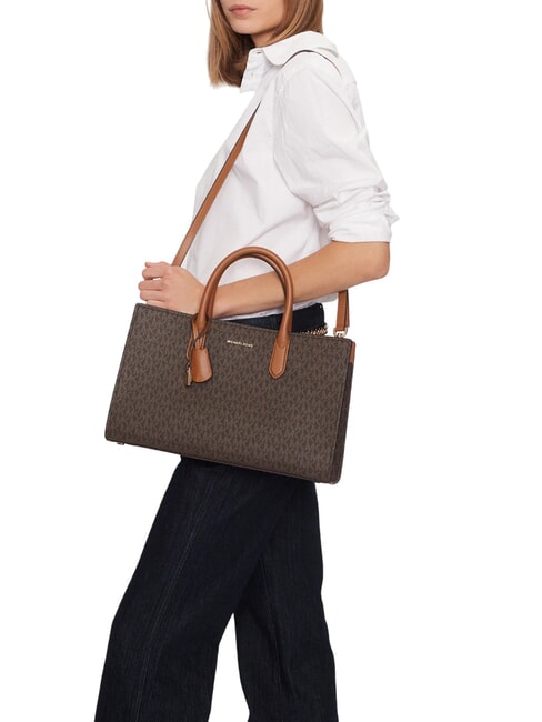 SCARLETT Handbag, with shoulder strap brn/acorn - Women’s Bags