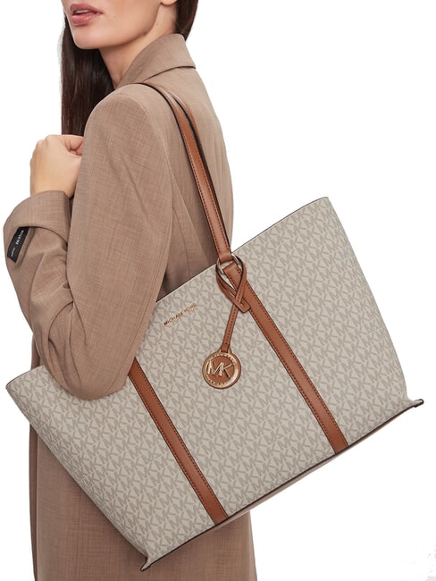 TEMPLE Shoulder tote bag vanilla/acrn - Women’s Bags