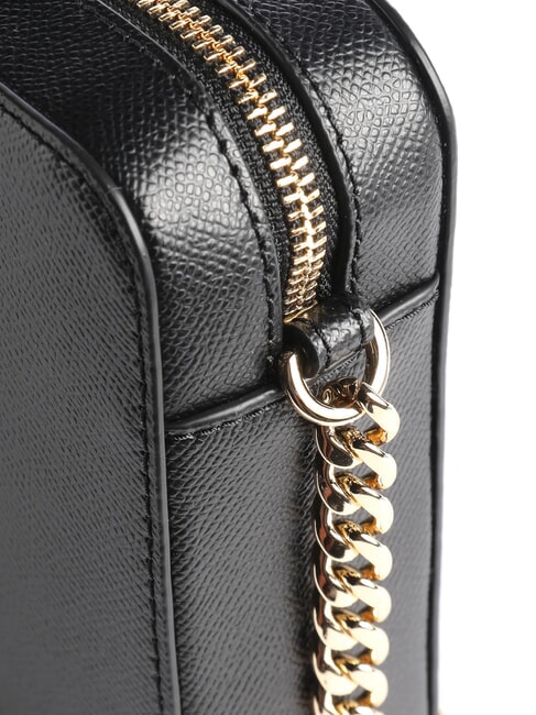 JET SET TRAVEL Shoulder mini bag, in leather black - Women&rsquo;s Bags