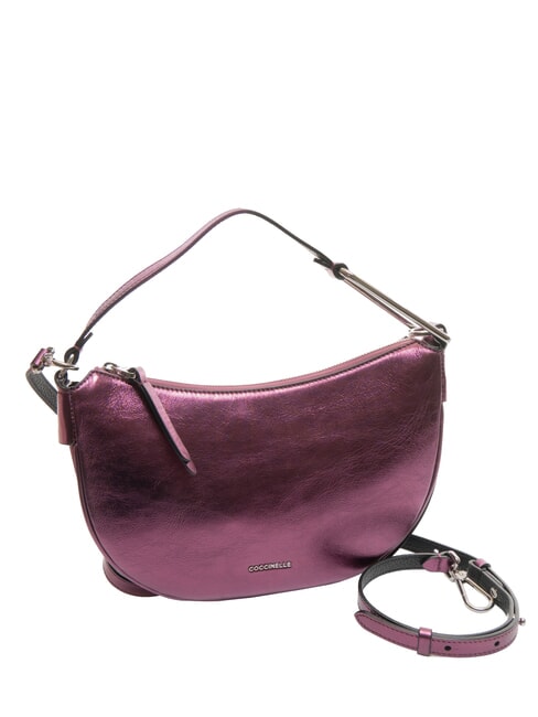 PRISCILLA PEPIT Small pearl leather bag pulp pink - Women’s Bags