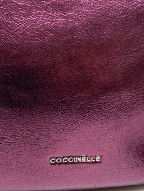 PRISCILLA PEPIT Small pearl leather bag pulp pink - Women’s Bags