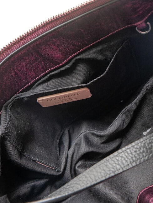 PRISCILLA PEPIT Small pearl leather bag pulp pink - Women’s Bags