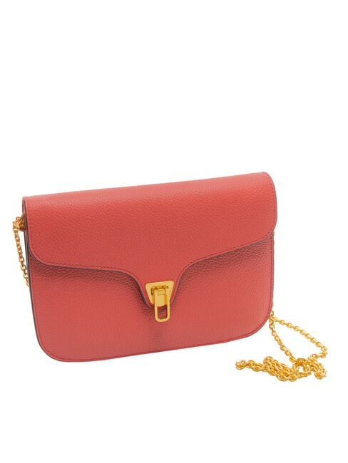 BEAT SOFT Shoulder bag, in leather cranberries - Women&rsquo;s Bags