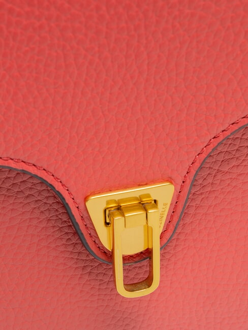 BEAT SOFT Shoulder bag, in leather cranberries - Women&rsquo;s Bags