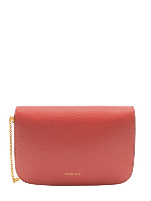 BEAT SOFT Shoulder bag, in leather cranberries - Women&rsquo;s Bags