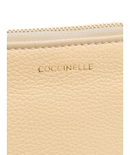 COCCINELLE ALIAS Leather clutch bag butter - Women&rsquo;s Bags - 3