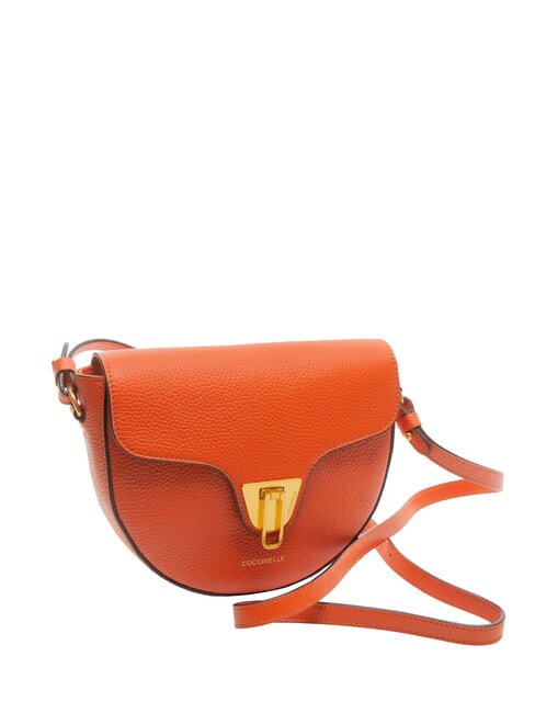 BEAT SOFT Mini bag in hammered leather tangerines - Women’s Bags