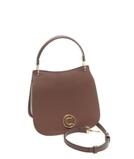 COCCINELLE LEILANI Leather handbag with shoulder strap carob - Women’s Bags - 2