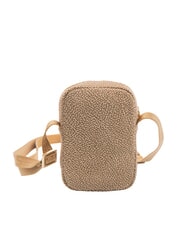 BORBONESE CLASSICA Smartphone holder micro bag Beiger sea - Women&rsquo;s Bags - 4